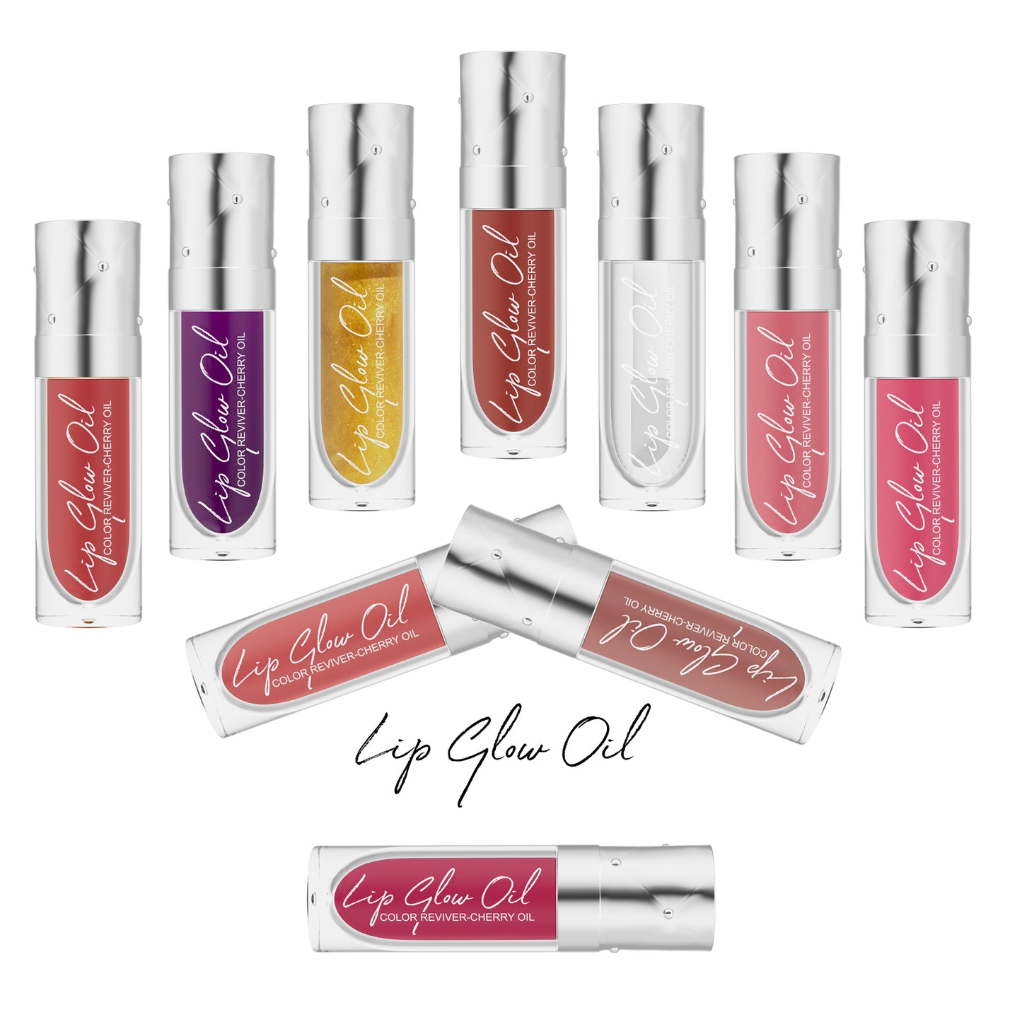 Huile de couleur pour les lèvres, huile de cerise, 5 couleurs et 5 couleurs, brillant à lèvres, maquillage 